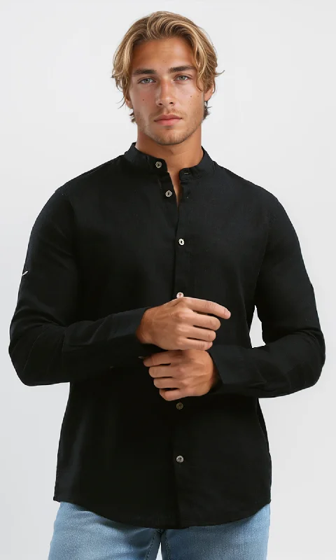 Comfortable Men's Flannel ShirtsO181028 Full Buttons Regular Fit Casual Blackl Shirt Comfortable Men's Flannel ShirtsO181028 Full Buttons Regular Fit Casual Blackl Shirt
