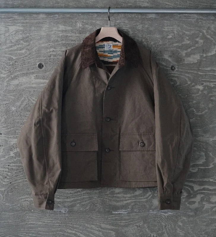Lightweight Men's WindbreakersOrslow Mexican Lining Hunting Unisex Jacket - Coffee Brown Lightweight Men's WindbreakersOrslow Mexican Lining Hunting Unisex Jacket - Coffee Brown