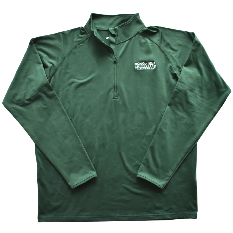 Men's Hoodies with Adjustable SleevesCollege of Law Half-Zip Pullover
