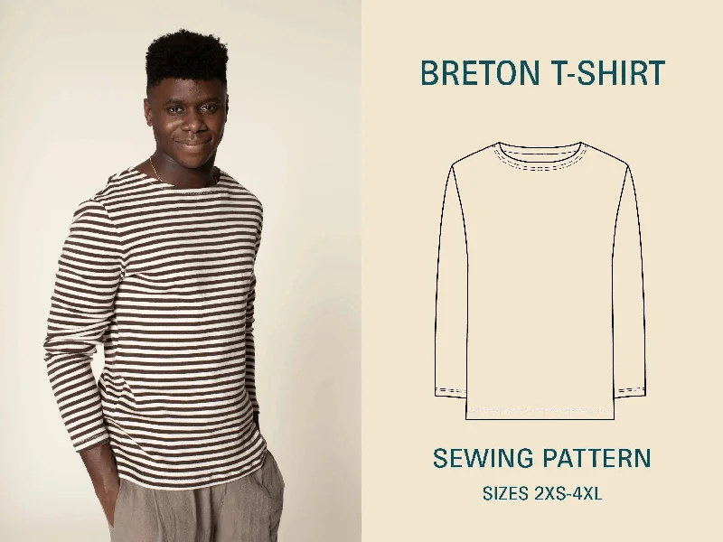 Men's Affordable Shirts for Budget-Friendly StyleBreton Shirt sewing pattern