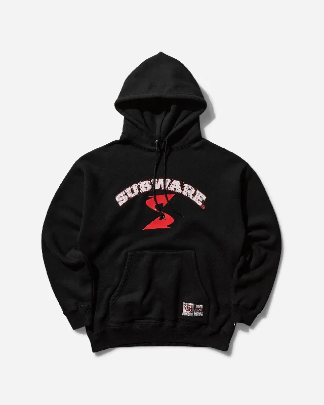 Designer Men's Hoodie JacketsMen's Subware Hoodie Black