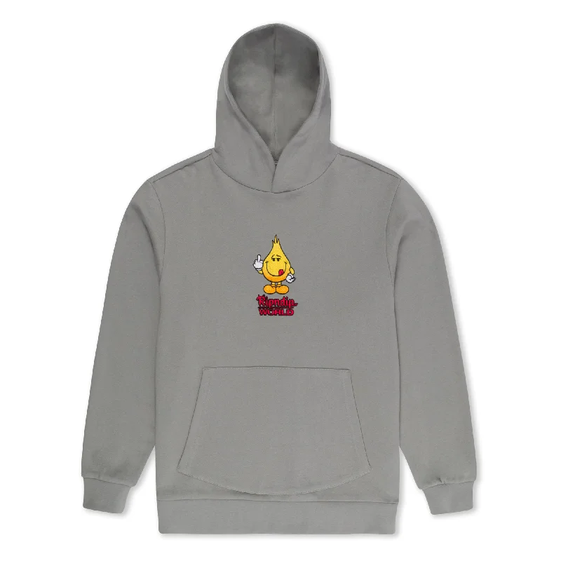 Stylish Men's Designer HoodiesF U Flameboy Hoodie (Grey)