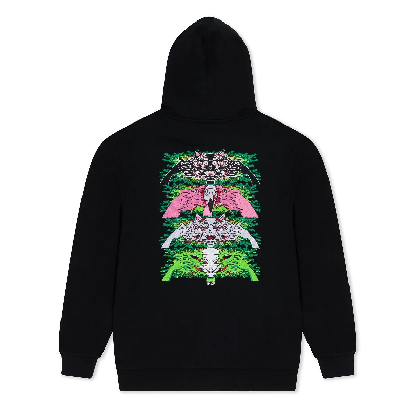 Men's Hoodies with Slim FitsSkull Face Hoodie (Black)