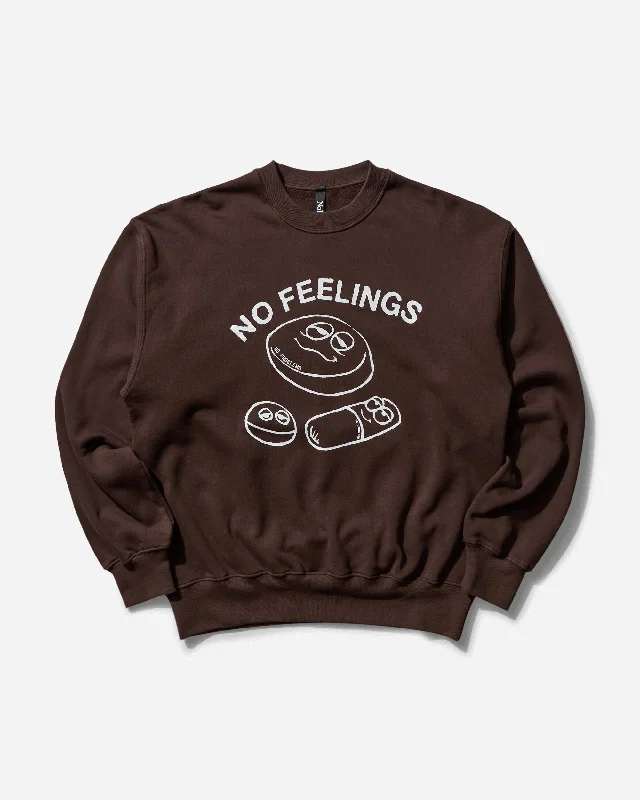 Men's Hoodies for SnowboardingMen's Hard Feelings Crewneck Sweatshirt Brown