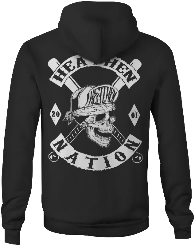 Men's Hoodies with Security PocketsHeathen Nation Pullover Hoodie
