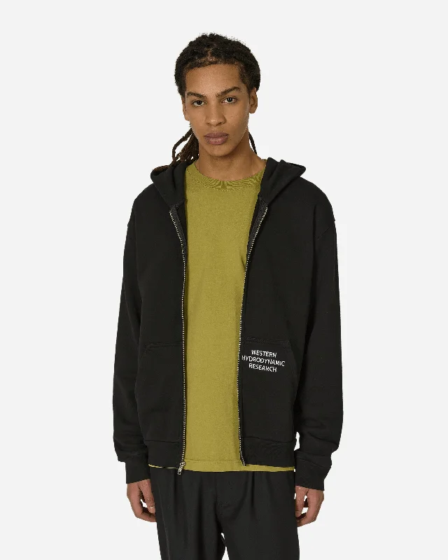 Men's Hoodies with Secret CompartmentsZip Hoodie Black