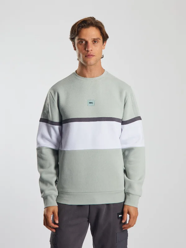 Men's Hoodies with Contrast StitchingKenneth Sweatshirt Glacier Ice