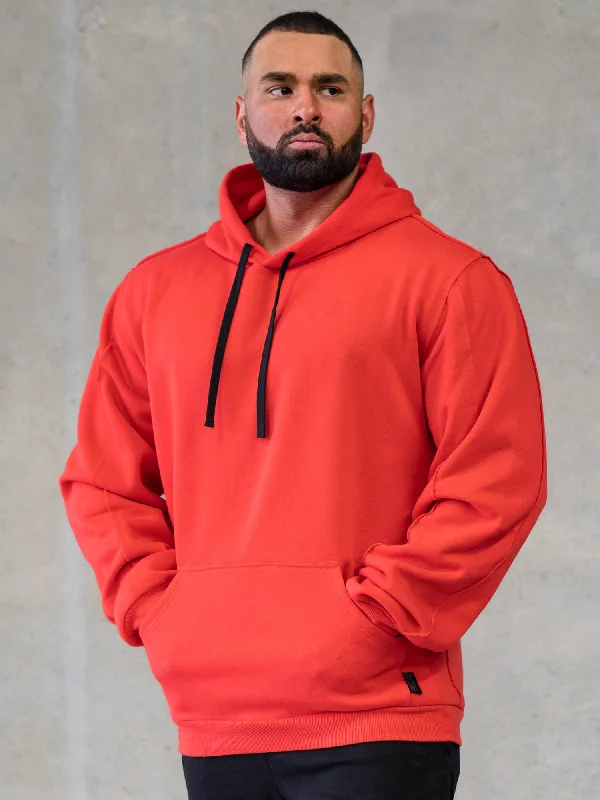 Men's Hoodies with EmbroideryForce Pullover Hoodie - Watermelon