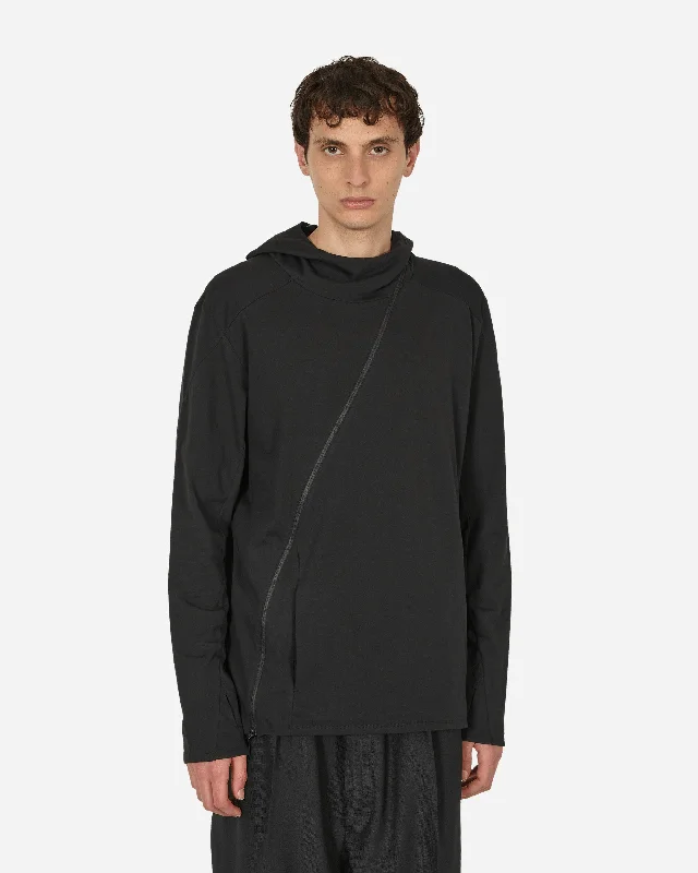 Men's Hoodies with Appliqué Details6.0 Hoodie Center Black