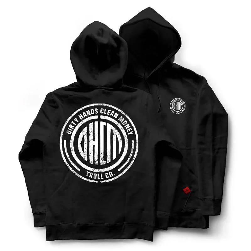 Men's Hoodies with Built-In HeadphonesDHCM Seal Hooded Sweatshirt