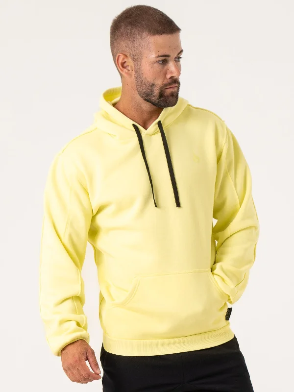 Men's Hoodies with Reinforced HemsForce Hoodie - Lemon