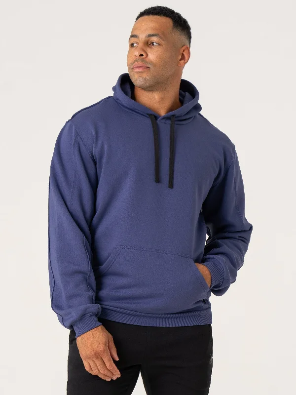 Men's Hoodies with Pass-Through PocketsForce Hoodie - Indigo