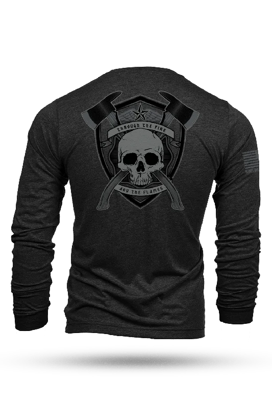 Men's Dressy Button-Down Shirts for Formal OccasionsFirefighter's Crest - Long-Sleeve Shirt Men's Dressy Button-Down Shirts for Formal OccasionsFirefighter's Crest - Long-Sleeve Shirt