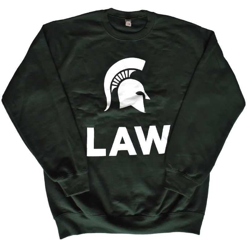 Men's Hoodies with Relaxed FitsCollege of Law Crewneck Sweatshirt