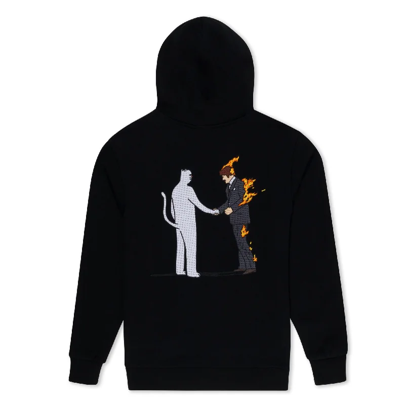 Men's Hoodies for RunningBurn Hoodie (Black)