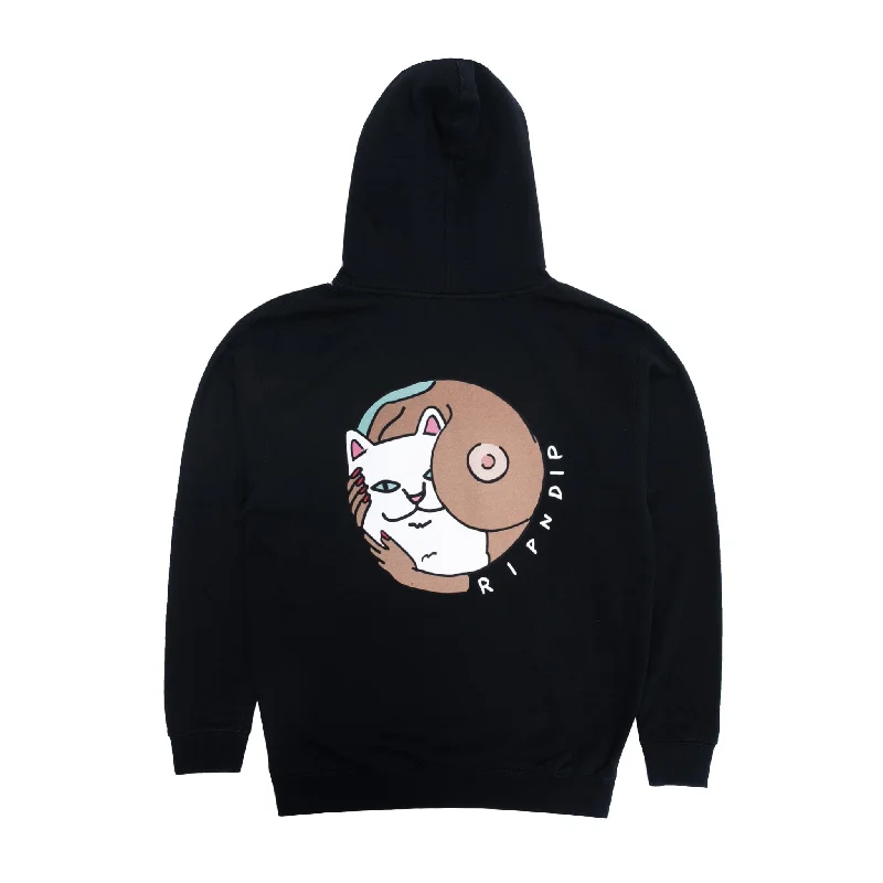 Men's Hoodies for BikingMust Be Nice Boobies Hoodie (Black)