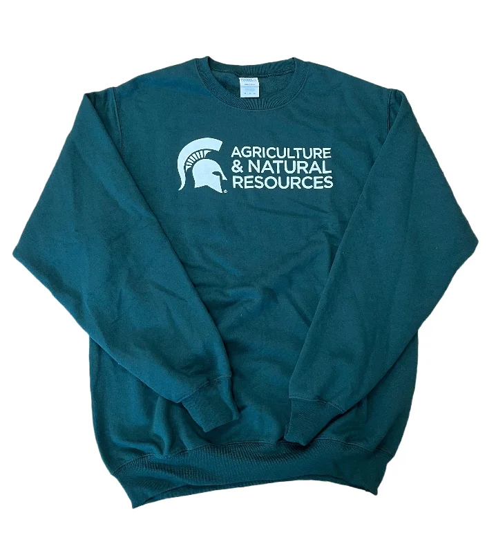 Practical Men's Water-Resistant HoodiesCollege of Agriculture and Natural Resources Spartan Sweatshirt