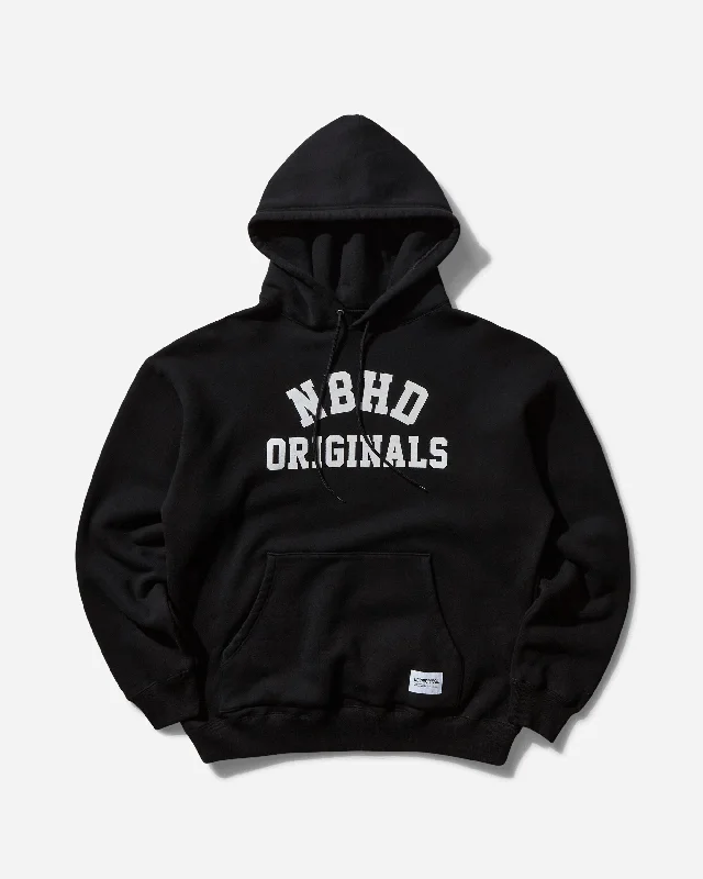 Fashionable Men's Streetwear HoodiesMen's Basic Hoodie Black