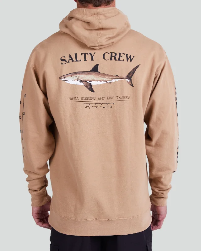 Men's Hoodies for Mild WeatherBruce Hood Fleece - Sandstone