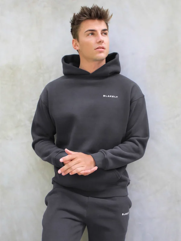 Men's Hoodies for HikingSeries Relaxed Hoodie - Charcoal
