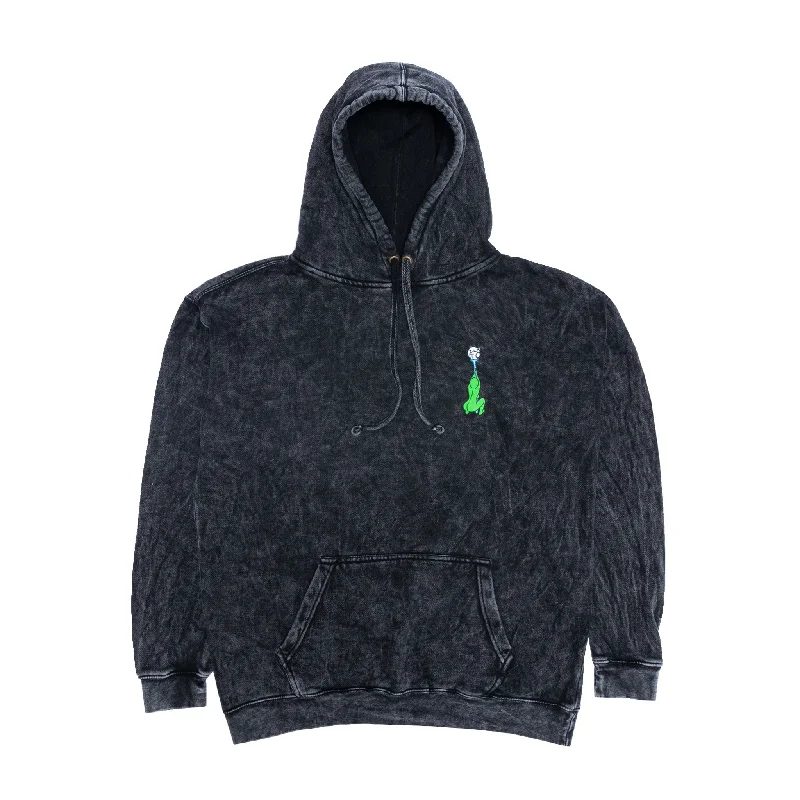 Men's Hoodies for Everyday WearStripndip Hoodie (Black Mineral Wash)