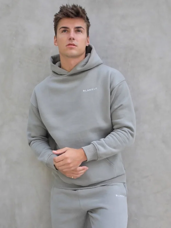 Affordable Men's HoodiesSeries Relaxed Hoodie - Stone Grey