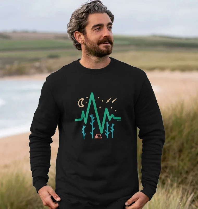 Men's Hoodies for Mild WeatherMen's Heartbeat Sweatshirt