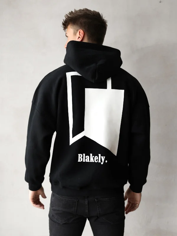 Men's Hoodies for SnowboardingRevolve Relaxed Hoodie - Black