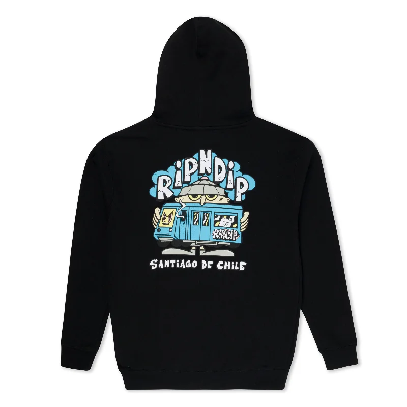 Best Men's Pullover HoodiesNerm in Chile Hoodie (Black)