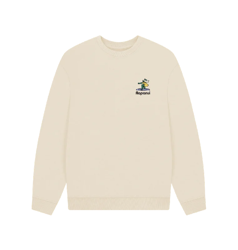 Men's Hoodies with Appliqué DetailsOutdoor Living Oversized Sweatshirt