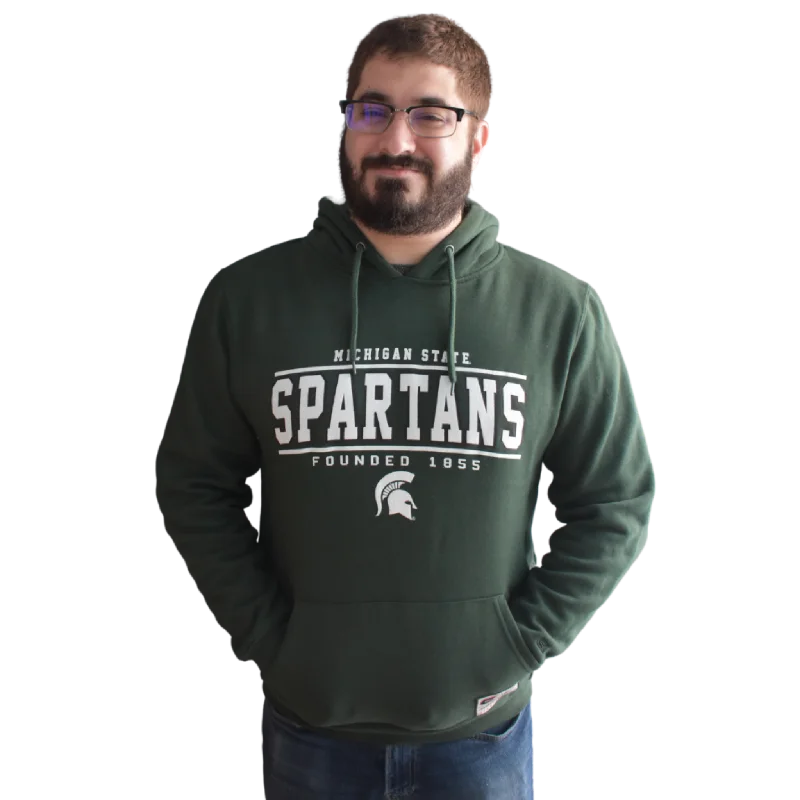 Designer Men's Hoodie JacketsMichigan State Spartans Unisex Authentic Pullover Hoodie