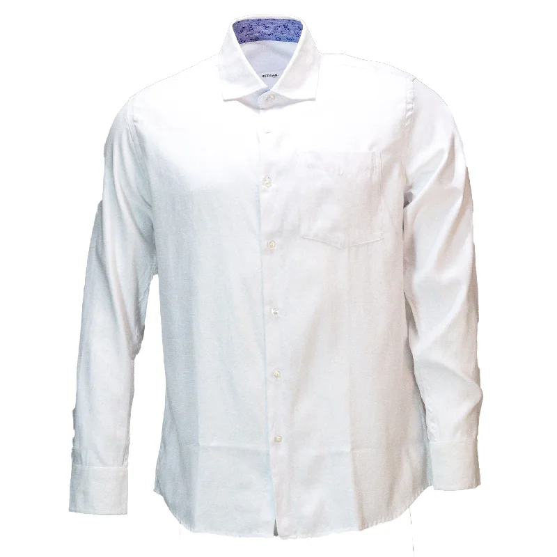 Men's Designer Dress Shirts for High-End FashionFormal Shirts White