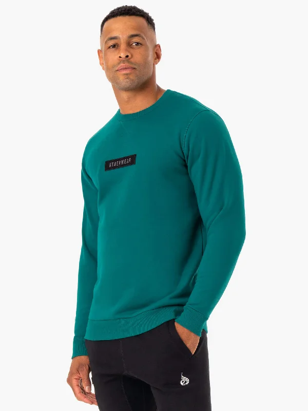 Men's Hoodies with Modern CutsRecharge Pullover - Teal