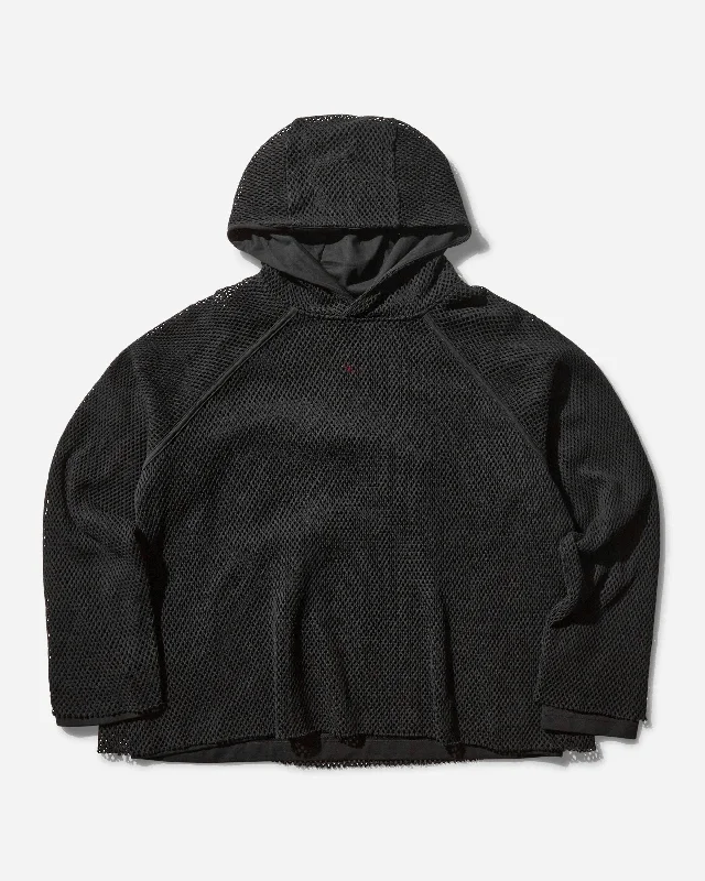 Men's Hoodies for Mild WeatherMen's Plexus Mesh Layered Hoodie Black