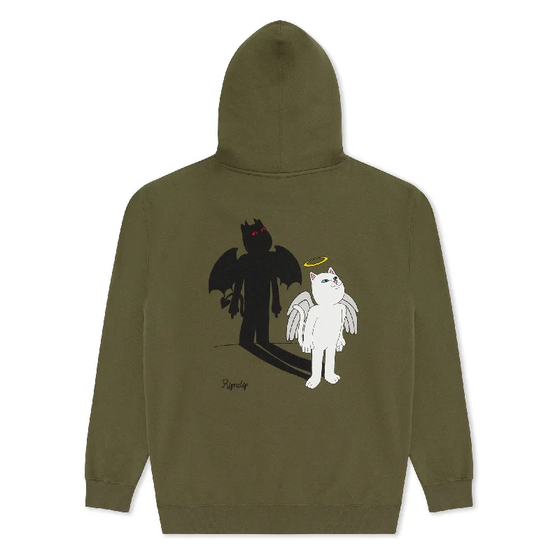 Men's Hoodies for Winter SportsShadow Friend Hoodie (Army)