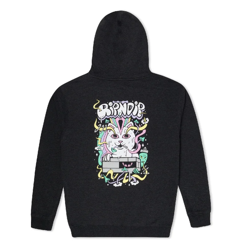 Cool Men's Graphic HoodiesSantiago Hoodie (Charcoal)