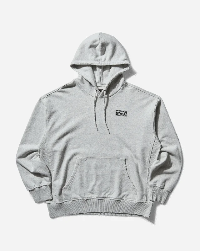 Men's Hoodies with Button-Down PocketsMen's thisisneverthat Washed Hoodie Light Retro Grey Heather