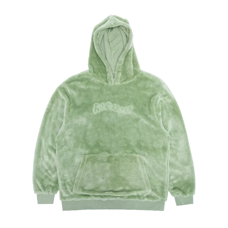 Men's Hoodies for YogaWaves Sherpa Hoodie (Pistachio)