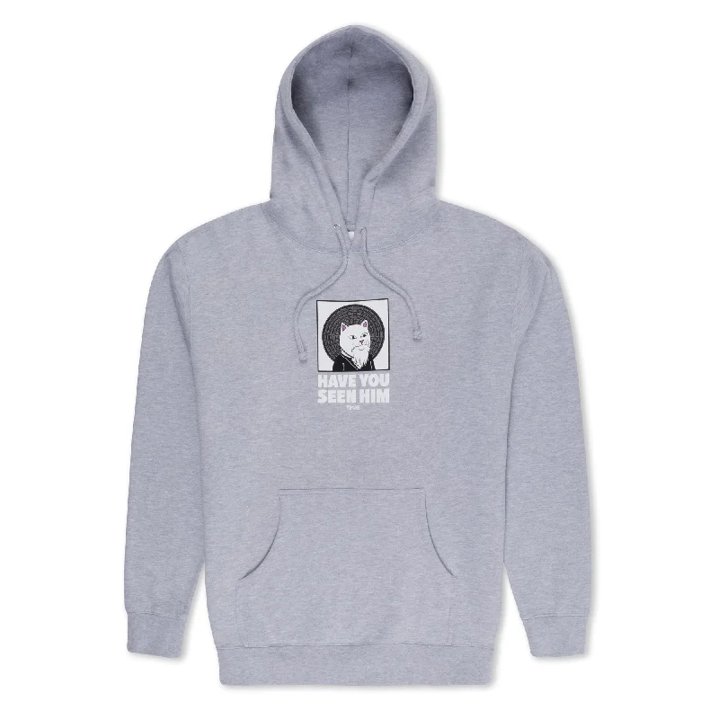 Men's Hoodies with Extra-Long SleevesHave You Seen Him? Hoodie (Ash Heather)