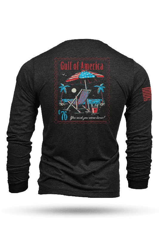Men's Patterned Dress Shirts for a Unique TwistGulf of America - Long-Sleeve Shirt