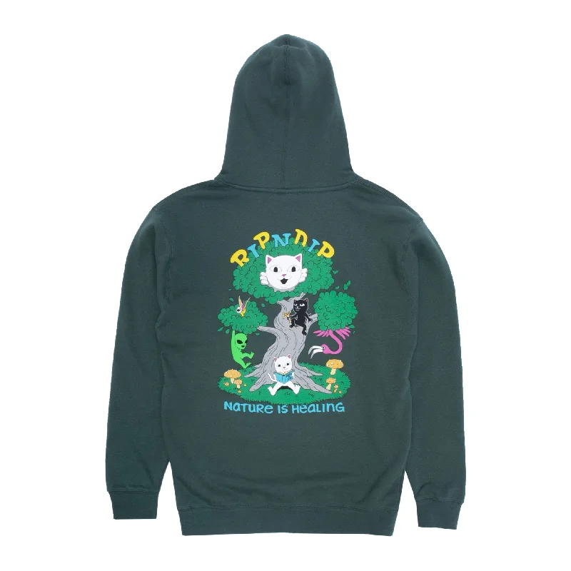 Men's Hoodies for AutumnAdventure Club Hoodie (Alpine Green)