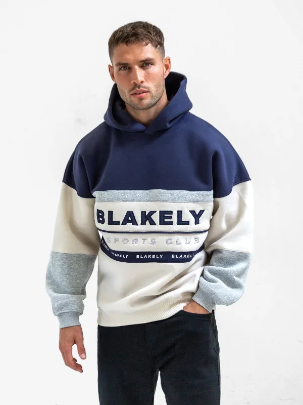 Men's Hoodies for LayeringAlpine Sports Relaxed Hoodie - Navy