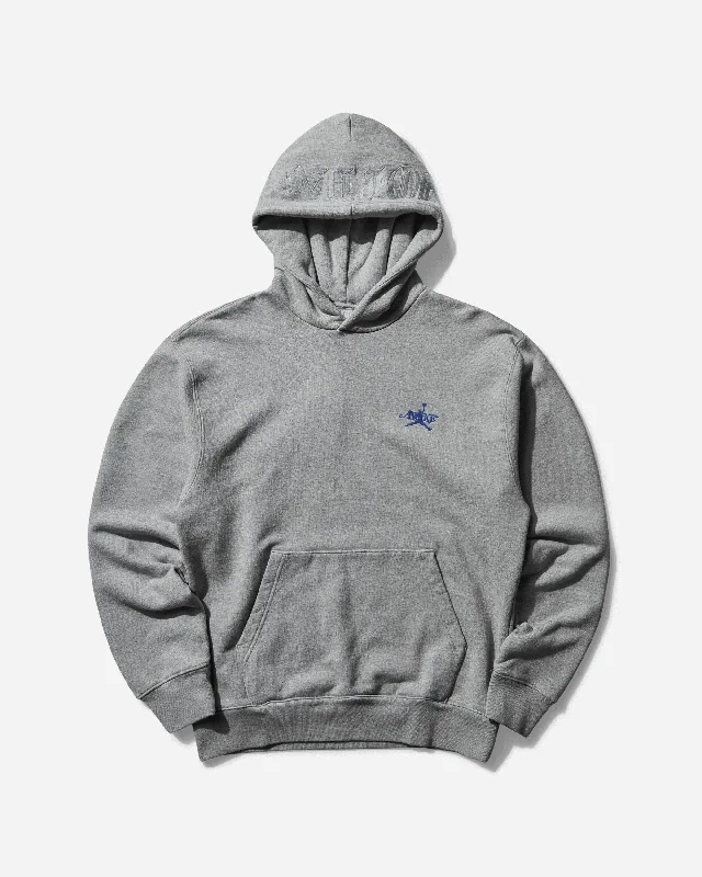 Men's Hoodies with Wind-Resistant FabricMen's Awake NY Fleece Hoodie Dark Grey Heather