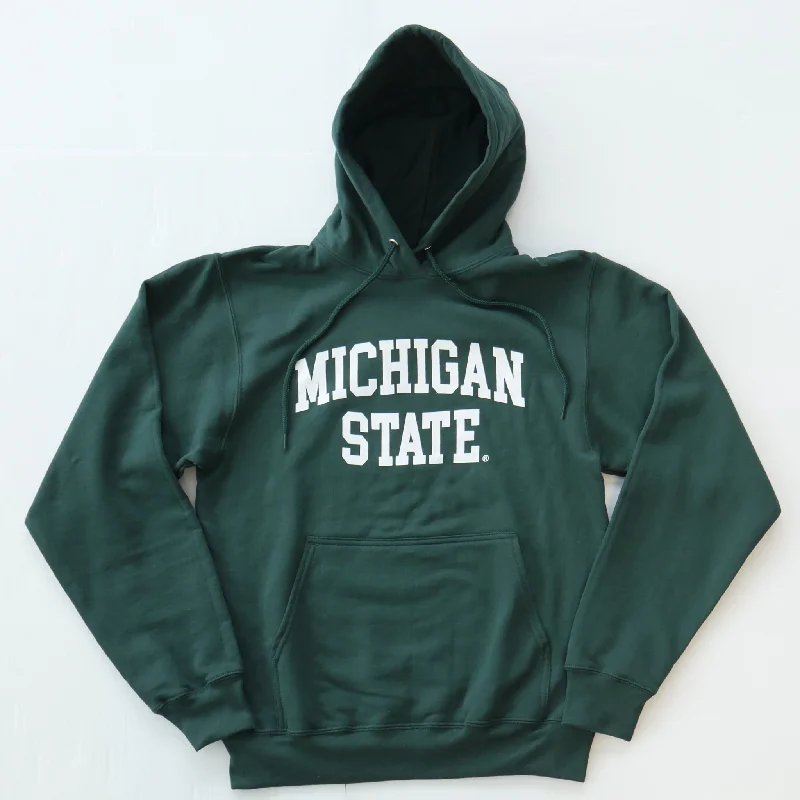 Men's Hoodies for Every OccasionClassic Michigan State Forest Green Hoodie