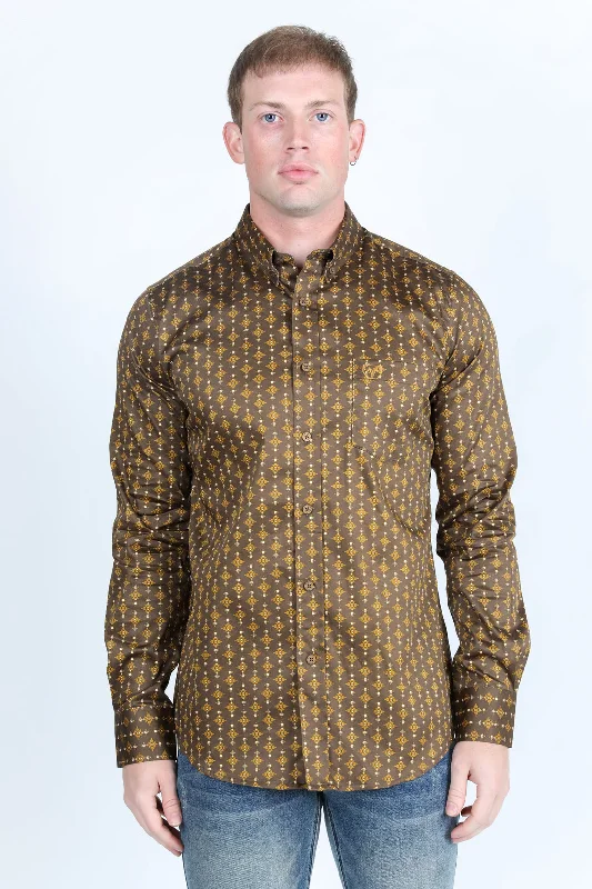 Men's Color-Blocking Shirts for a Statement LookMens Satin Cotton/Spandex Modern Fit Long Sleeve Shirt Men's Color-Blocking Shirts for a Statement LookMens Satin Cotton/Spandex Modern Fit Long Sleeve Shirt