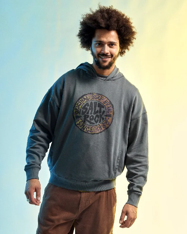 Stylish Men's Designer HoodiesSR Original Warp - Mens Oversized Pop Hoodie - Grey