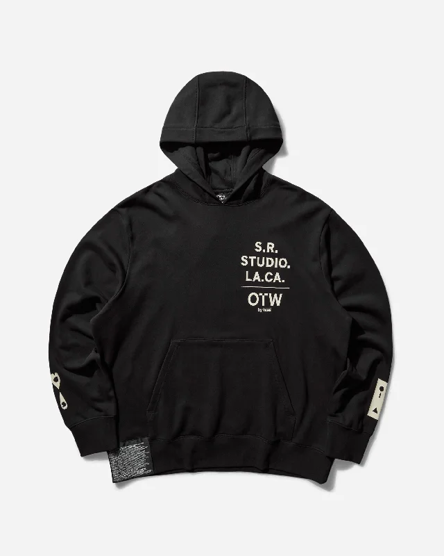 Men's Hoodies for Outdoor ActivitiesMen's S.R. STUDIO LA.CA. Hoodie Black