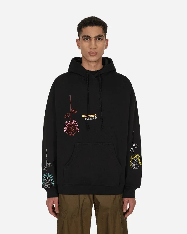 Men's Hoodies for Ice FishingSlam Jam Syd Hooded Sweatshirt Black