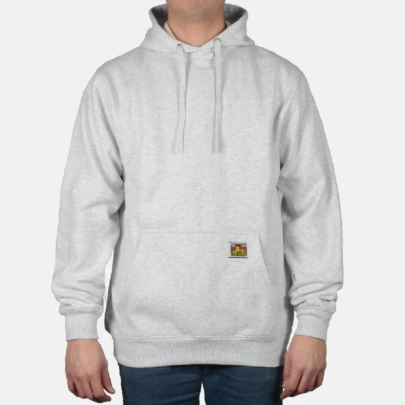 Men's Hoodies with Extra-Long SleevesHeavyweight Pullover Hoodie: Ash Grey