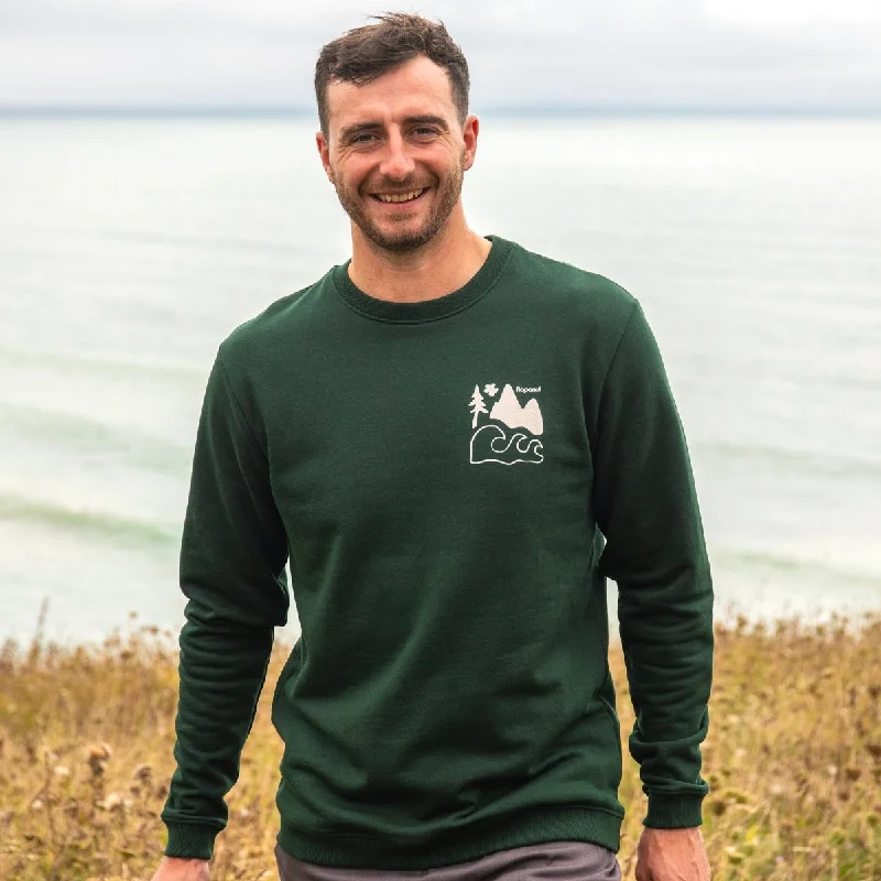 Men's Hoodies with Asymmetric ZippersBetter Outdoors Sweatshirt